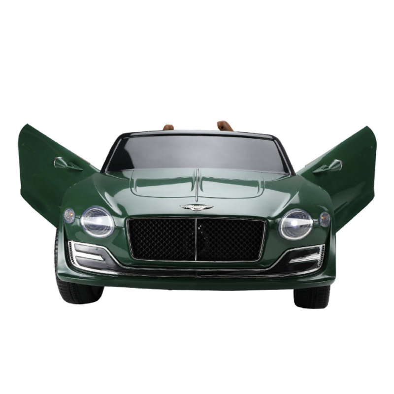 Voiture électrique pour enfants avec télécommande à piles Bentley, Vert
