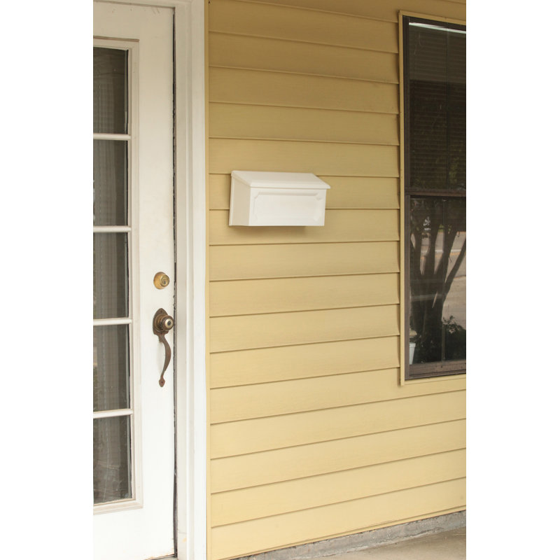 Windsor Plastic Wall Mounted Mailbox