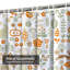Rideau de douche Autumn Animal Owl-1858571503