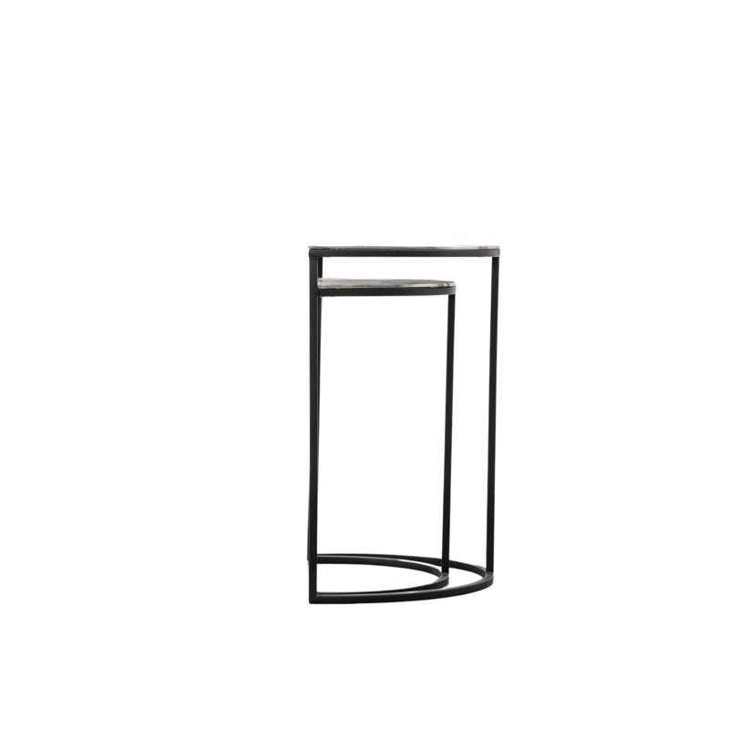 Kirshe 2 Piece Nest of Tables