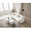 Ensemble de 2 tables gigognes en panneau de fibres à densité moyenne pour salon / aire de loisirs-594500916