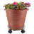 Alphonza Metal Caddy Plant Stand-1778717896