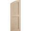 Timberthane Two Equal Louvre w/Elliptical Top Shutters-64372256-64372265-64372276
