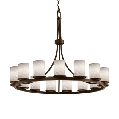 Dakota 15 - Light Dimmable Tiered Chandelier