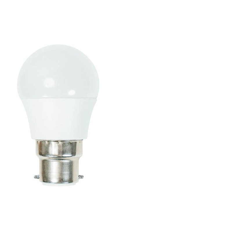 Altman 4W B22 LED Globe Light Bulb, 2700K