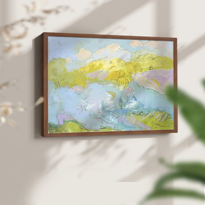Learning to Fly -Framed Print - Restickable