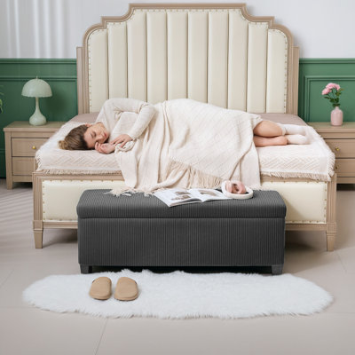 112cm Wide Storage Ottoman