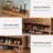 20 Pair Shoe Cabinet with 2 Flip Drawers, Entryway Shoe Storage Organizers with Adjustable Shelves-801981127