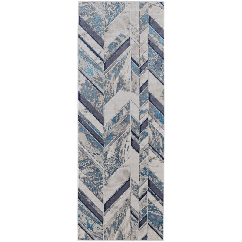 Zelah Chevron Indoor Rug, Rectangle 1'8" x 2'10"