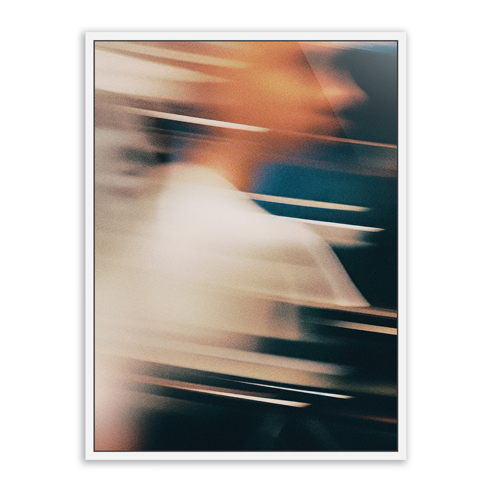 Marine II by Coup D'Esprit, White, 24" H x 18" W x 2" D