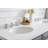 Bruning 60" Carrara Engineered Marble Countertop Bath Vanity with Faucet-467733325-467733326