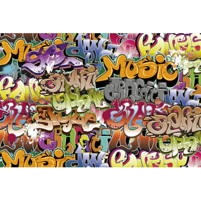 Lewisville Graphics Wall Mural