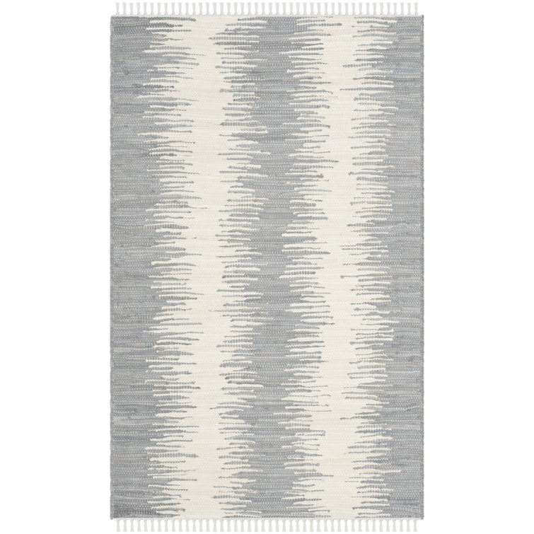 Cayman Hand Woven Cotton Striped Rug