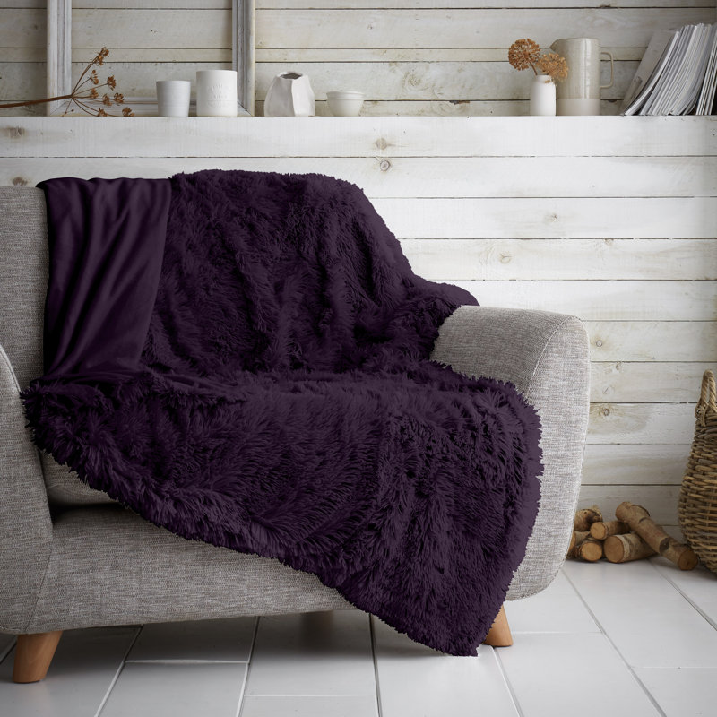 Teddy Throw Blanket Soft Warm Plush Fleece for Sofa Couch Bed Lightweight Decorative Blanket Living Room Bedroom All Season Comfort