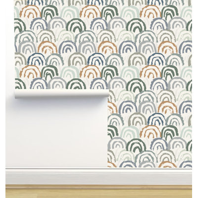 Erin Kendal Designs 12' L x 2' W Texture Peel and Stick Wallpaper Roll