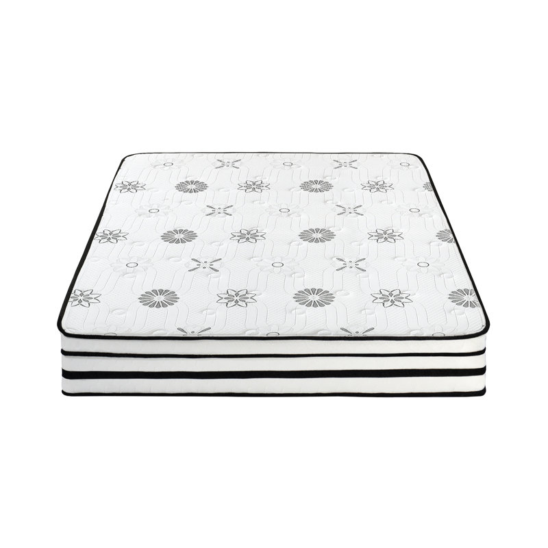 12" Luxury Comfort Plush Foam Hybrid Mattress with Highly Breathable Quilted Cover in a Box, White, Full