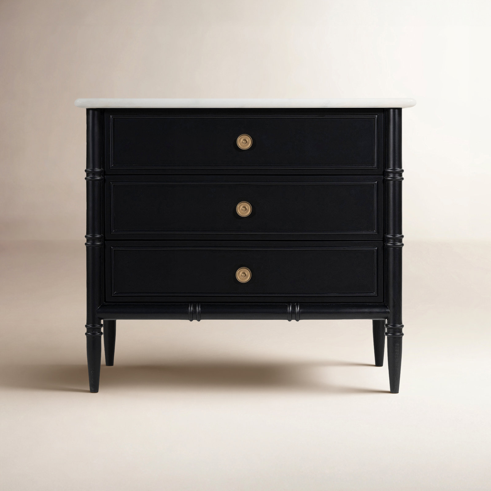 Berlin 3 Drawer Nightstand