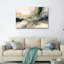 Ensemble de 1 tableau abstrait sur toile représentant un paysage-1049244767-1049244760