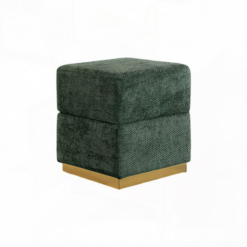 Repose-pieds avec rangement Accent, Vert