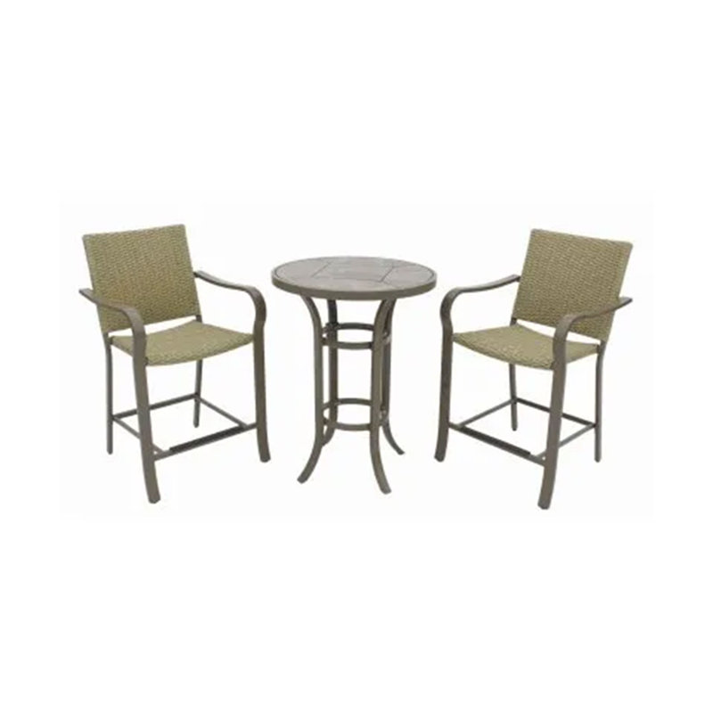 Brandonkyle 2 - Person Patio Dining Set with Round Table