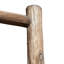 Échelle de couverture en bois massif 76 po, échelle de serviettes entièrement fabriquée à la main à 7 niveaux pour salle de bain, salon, chambre à coucher-2040682125