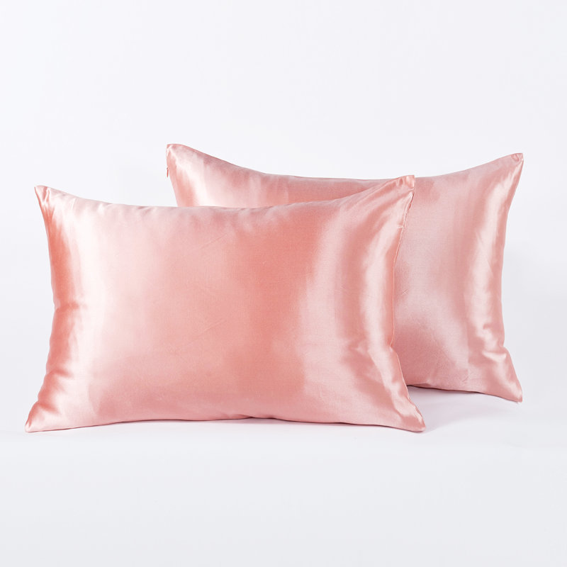 Silk Cotton Blend Pillowcase, Gold, King