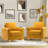 Gillette Upholstered Tufted Velvet Club Chair-719559859