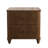 Mid-Century Modern Fluted Nightstand With 2 Drawers & Metal Handle-1569276685-1569276687