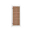 Meuble de cuisine mural 1 porte - 2 étagères, à monter soi-même, 30,5 cm (P) x 38 cm (L) x 91,5 cm (H), blanc-118486883-118486884