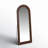 Borseth Arched Wood Frame Full Length Mirror with Stand-1551490322-1551490321