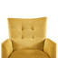 Fauteuil inclinable Amaurie Tacho avec dossier capitonné-1226636065