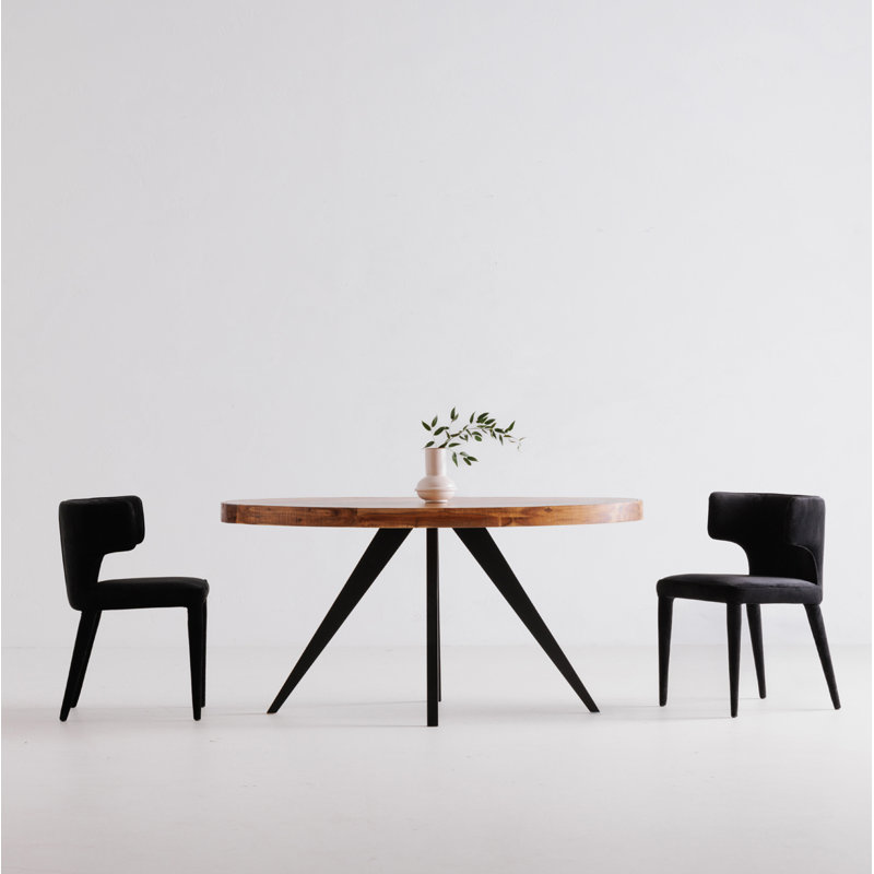 Parq Oval Dining Table, Brown