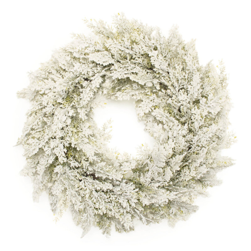 Couronne de Noël artificielle en pin 24 po