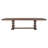 Emerson Dark Brown Wood Extendable Dining Table