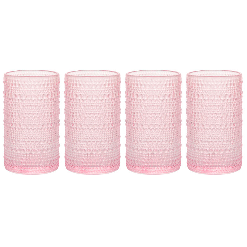 Ensemble de quatre Halo Highball 15 oz, Rose