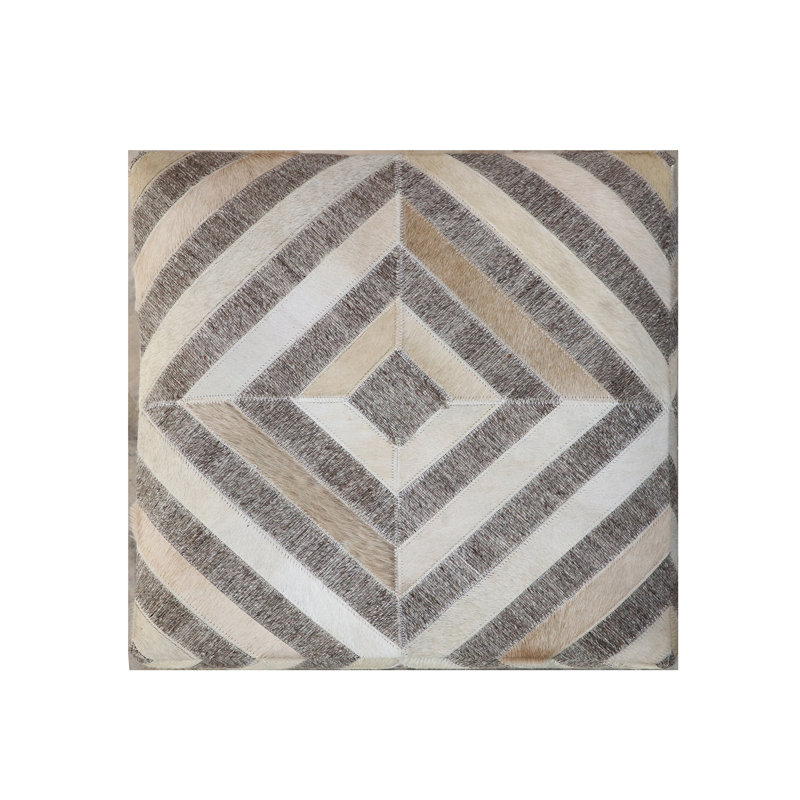 Repose-pieds Zeppelin, Gris / Ivoire