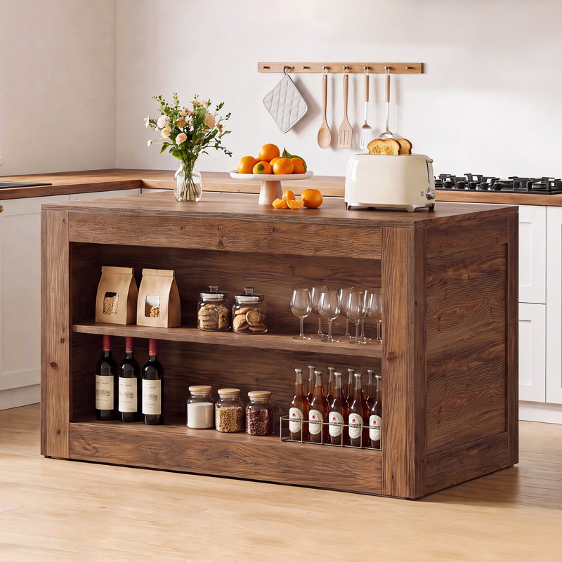 Table pour îlot de cuisine 55,1 po
