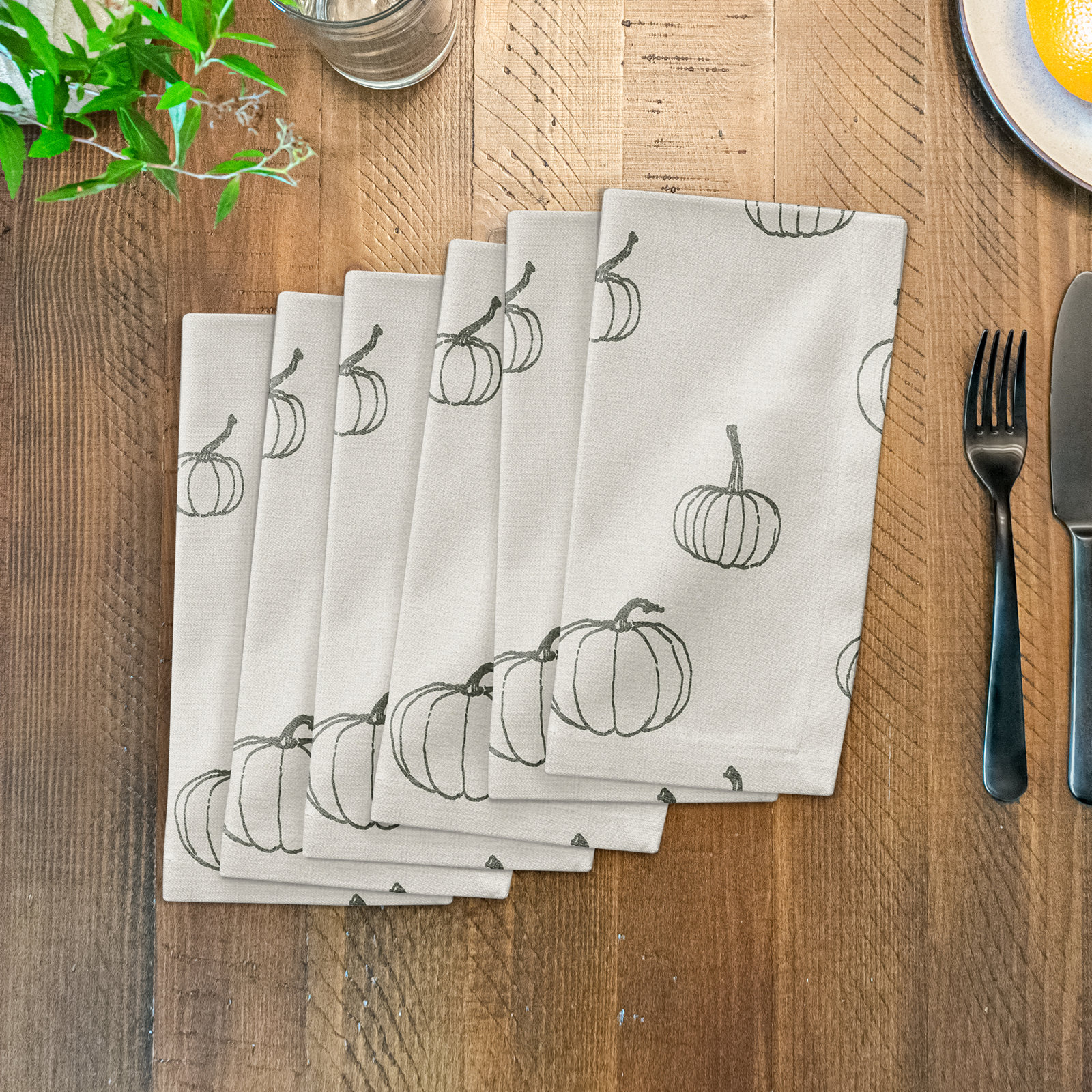 Maryjoan Cotton Napkin, Gray