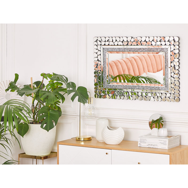 Rossi Wood Flat Wall Mirror