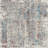 Phaedra Machine Made Power Loomed Polyester Area Rug in Gray/Ivory-740248139