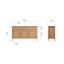 Neppie 140cm Sideboard