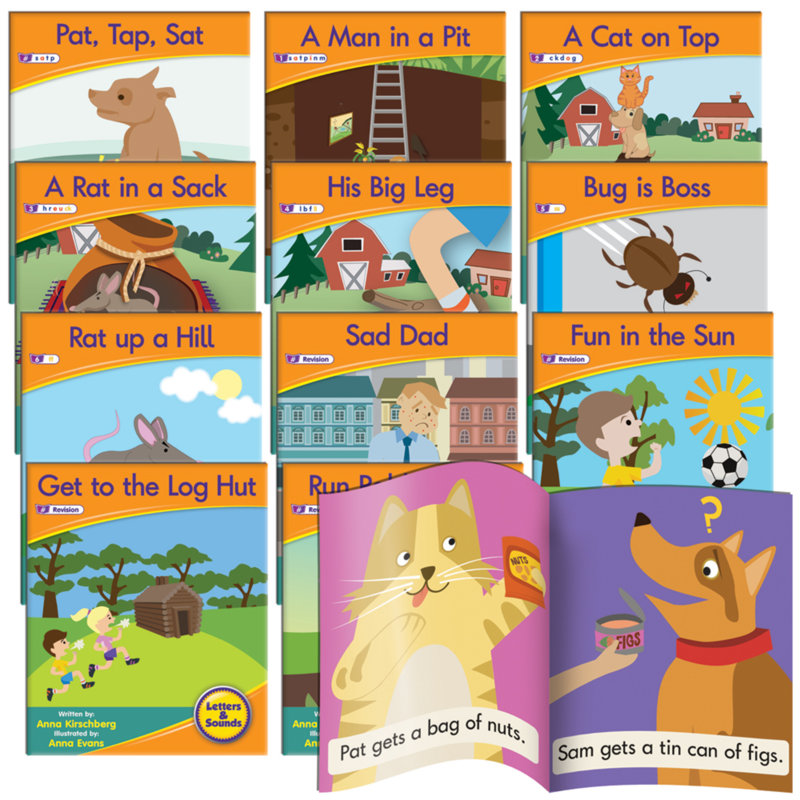 Letter Sound Readers - Fiction Learning Set