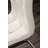 Lenworth Modern Chrome Metal and Glass Dining Table Set with 6 Luxury Faux Leather Dining Chairs-213617793
