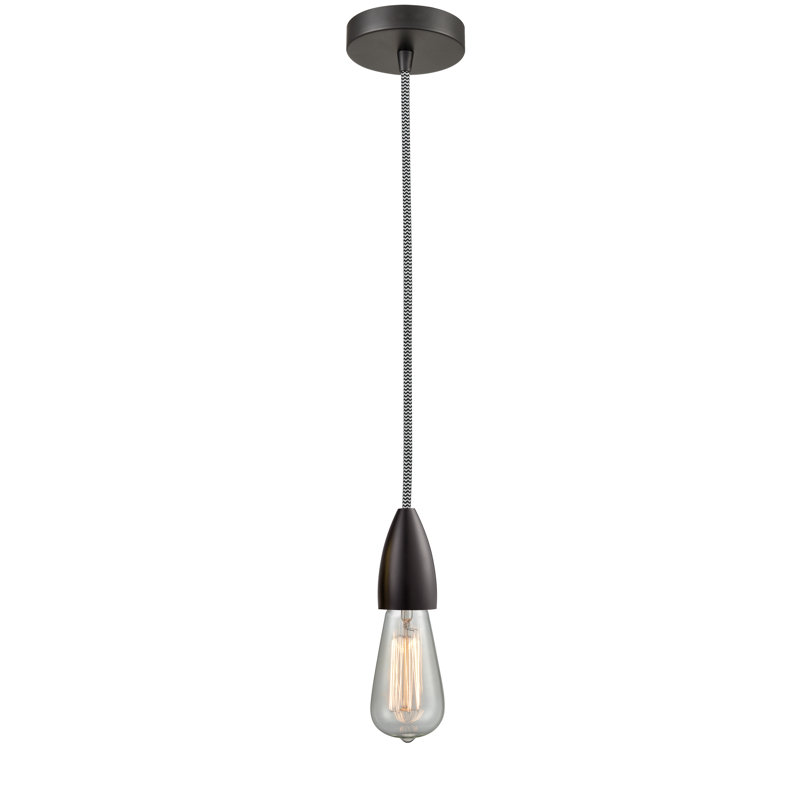 Cecile 1 - Light Single Pendant, Oil Rubbed Bronze