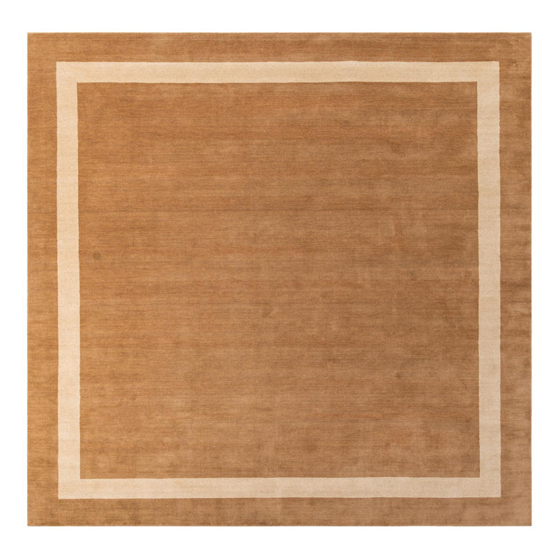 Tapis en laine naturel Jill Zarin Somerset, Carré 10 pi