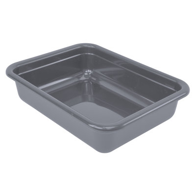 Bussing Tub, flat bottom, polypropylene, NSF, case of 12