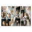 Jour de lessive féline de couleur gris clair - Collection d'art mural chat-854689497-854689503-854689500