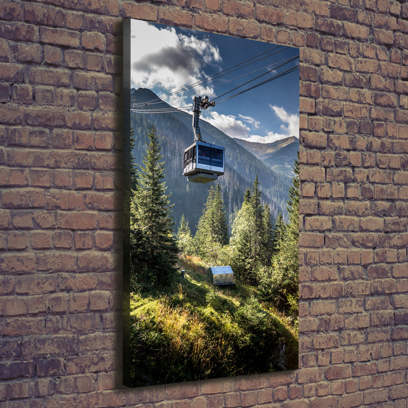 Roller Coaster - Wrapped Canvas Print