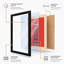 British Phone Booth Minimalist - Framed Print-1371699840-1371699843
