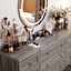 Commode 9 tiroirs de style rustique